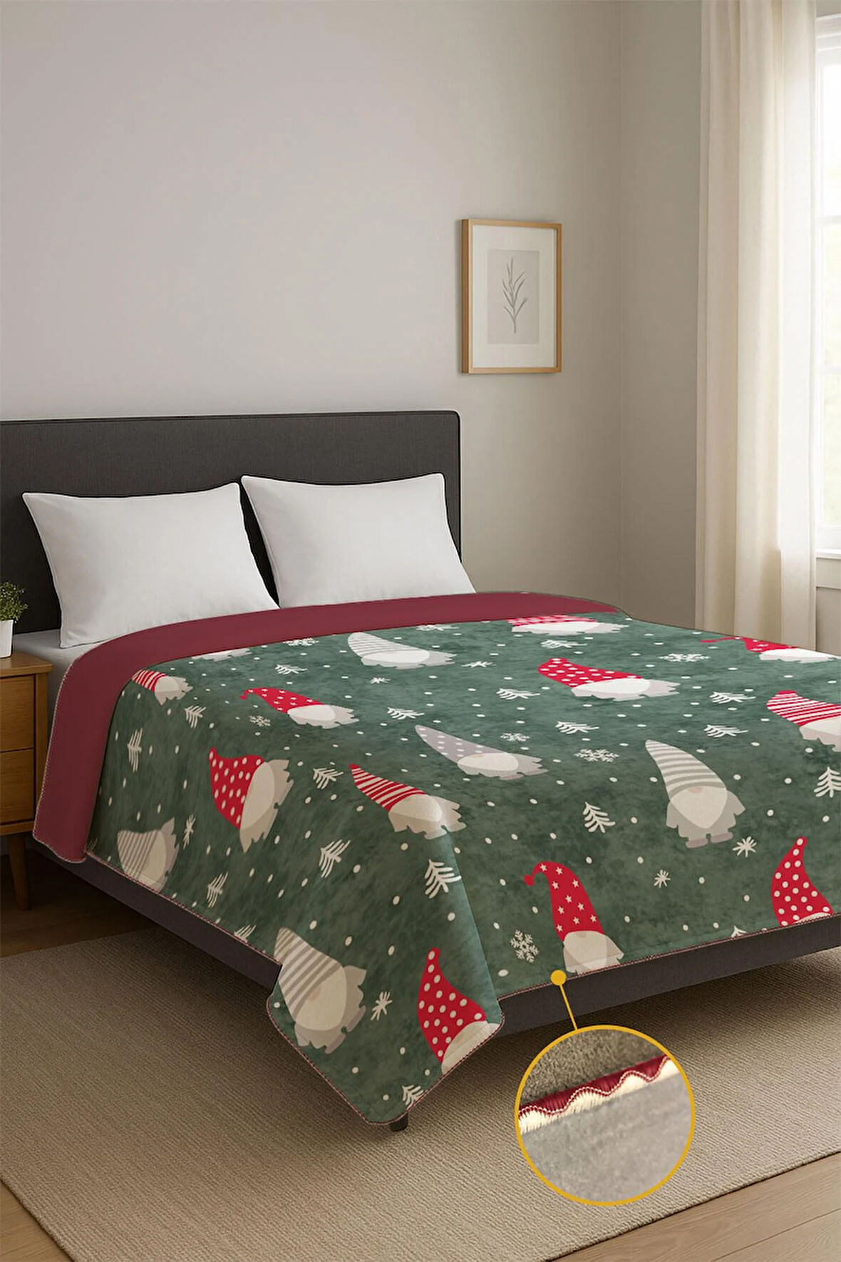 Soft Touch Çift Kişilik Yumuşak Dokulu Modern Konfor Serisi Battaniye YBT0016