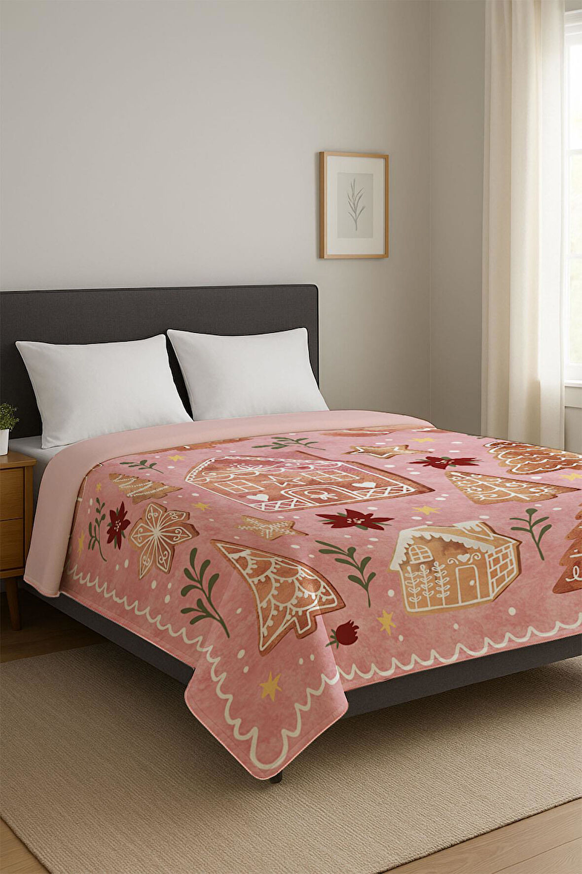 Soft Touch Çift Kişilik Yumuşak Dokulu Modern Konfor Serisi Battaniye YBT0028
