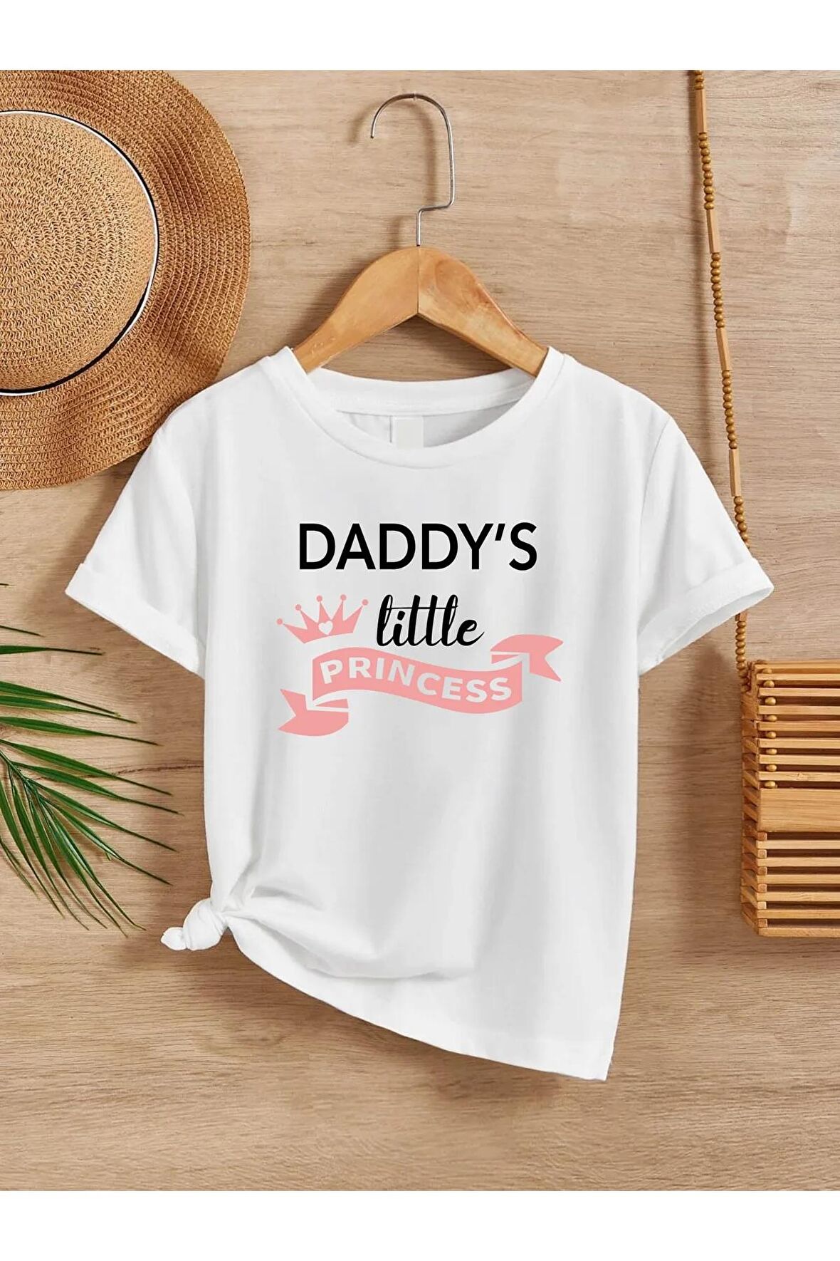 Unisex Rahat Kalıp Pamuklu Baskılı Çocuk T-shirt