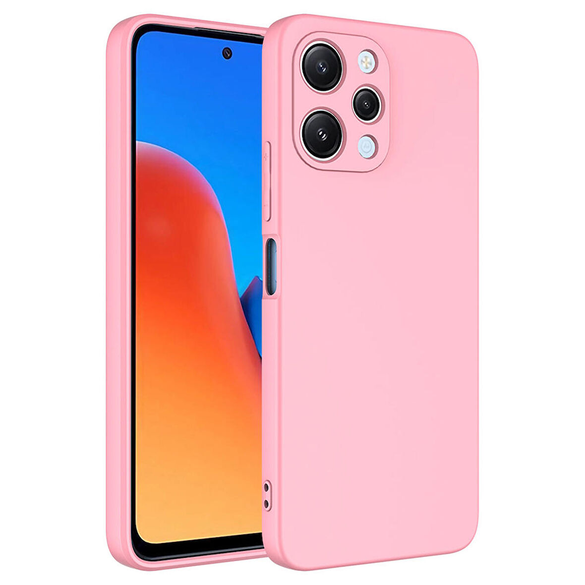 Gpack Xiaomi Redmi 12 Kılıf Mara Lansman Silikon Mat Soft