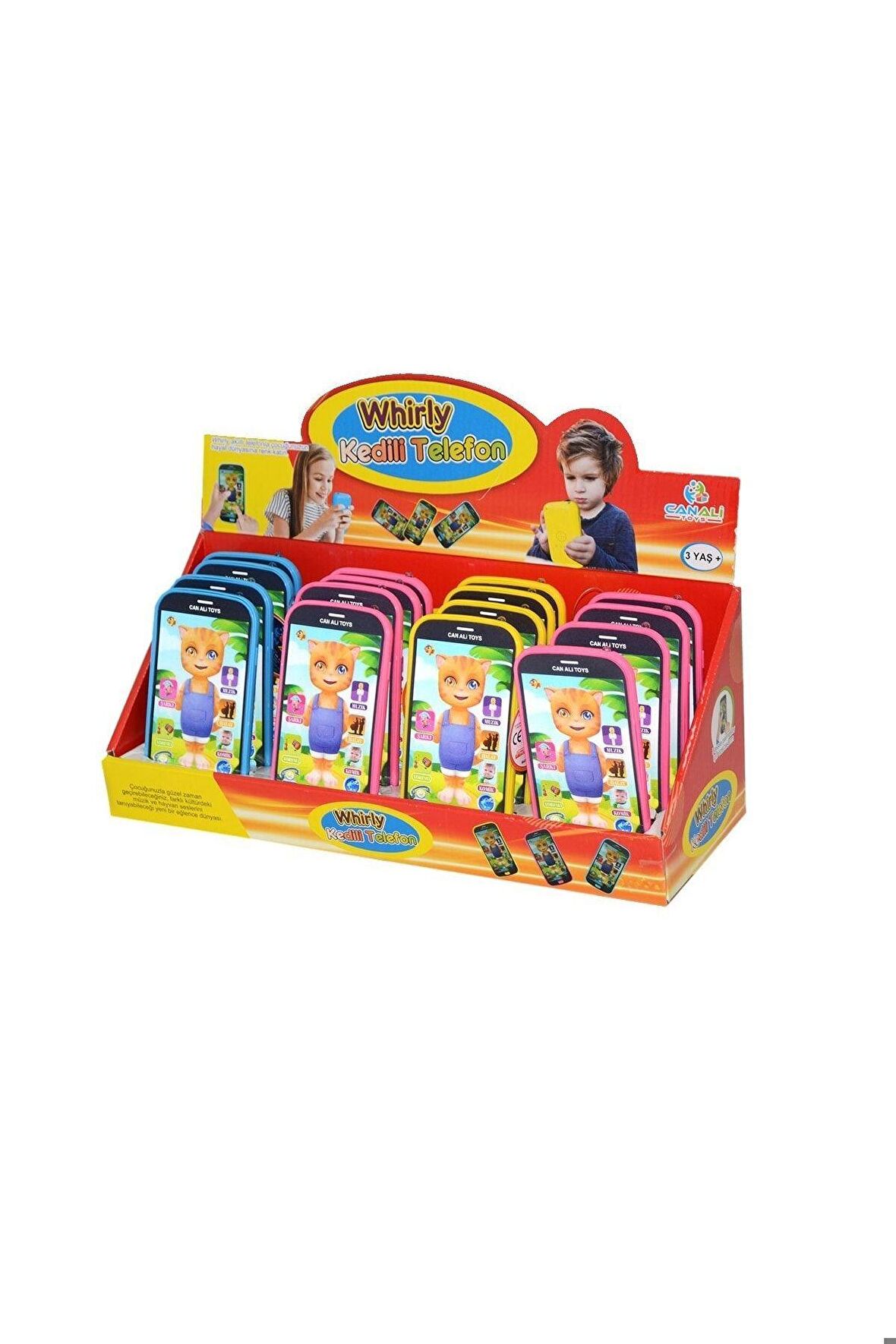 Cnt-628 Can Ali Toys, Whirly Kedili Telefon