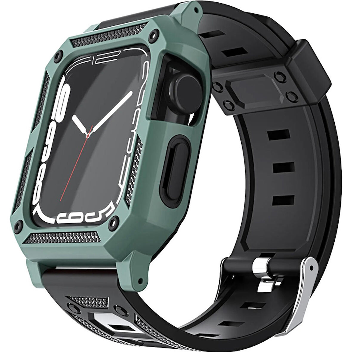 Gpack Apple Watch 4 5 42mm Kordon Saat Etrafı Full Korumalı Defens Armor