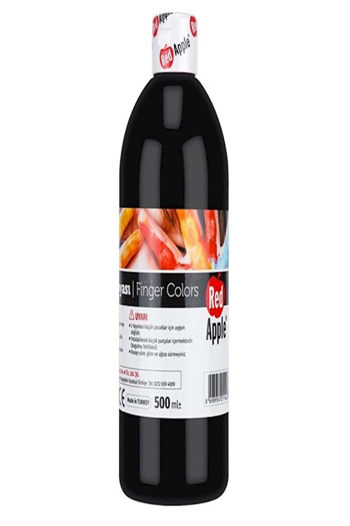 Red Apple Rp150 16 Parmak Boyası 500 Ml. Siyah