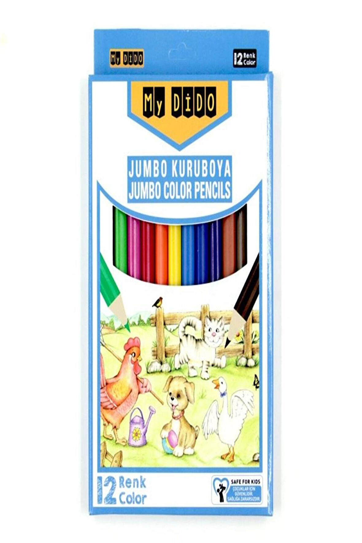 My Dido Jumbo Kuru Boya 12 Renk