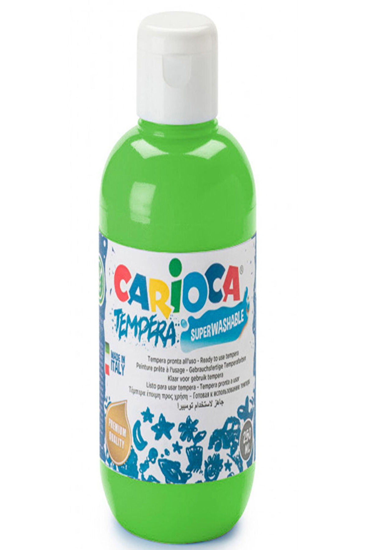 Carioca Tempera Suluboya Süper Yıkanabilir Yeşil 250 Ml Ko024/14