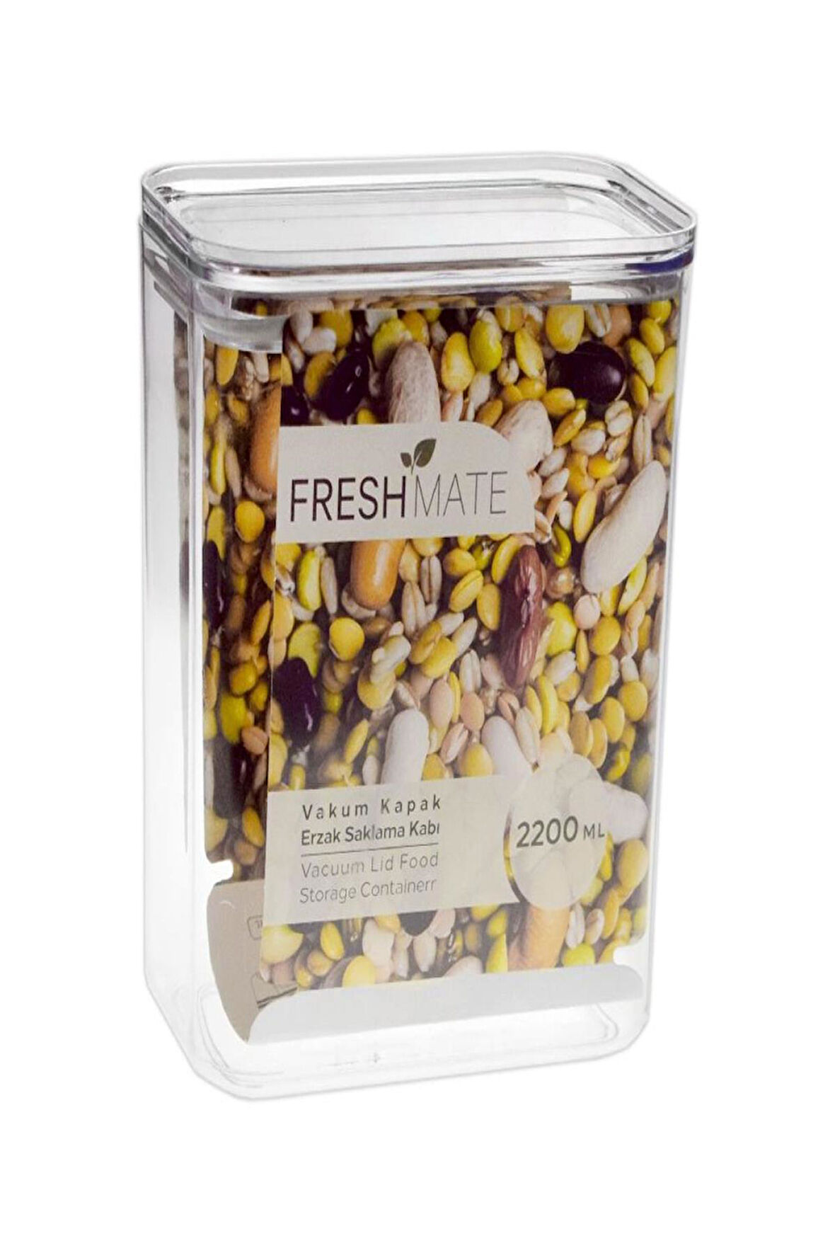 Freshmate Long Seri Vakum Kapak Saklama Kabı 2200 Ml Ps 110