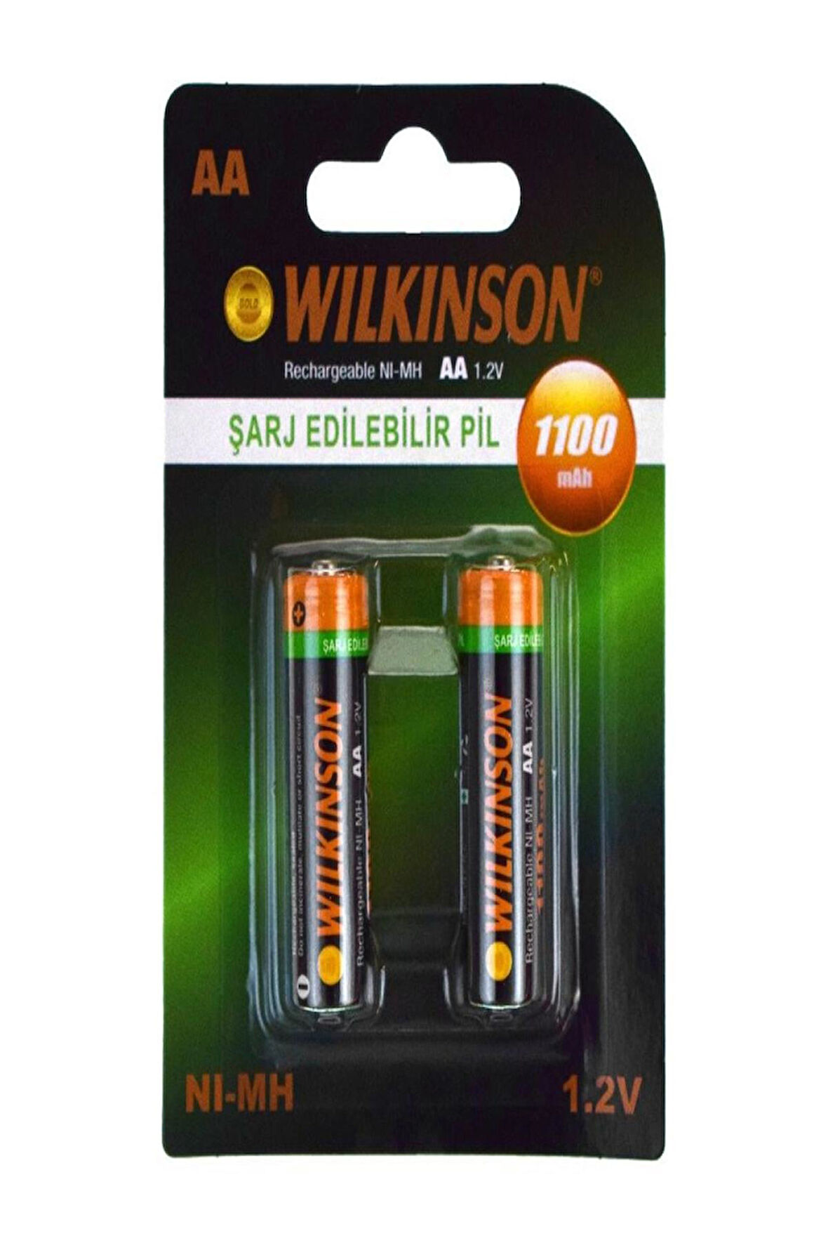 Wilkinson 2 Li Şarjlı Kalem Pil Aa