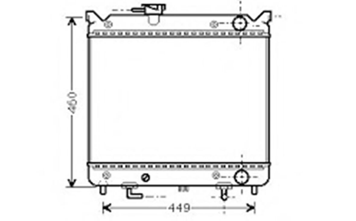 SU RADYATÖRÜ SUZUKİ VİTARA 1.6 3 KAPI 90-95 26mm
