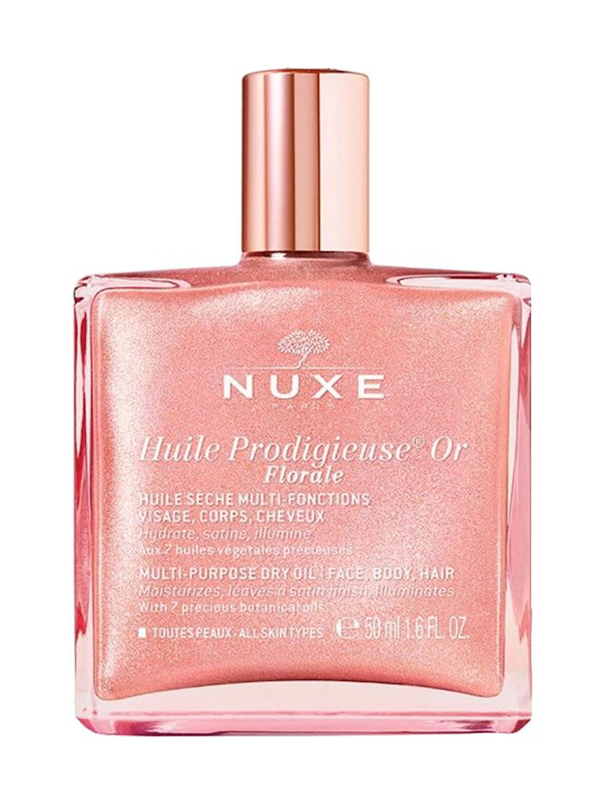 Nuxe Huile Prodigieuse Or Florale Altın Parıltılı Çok Amaçlı Kuru Yağ 50 ml