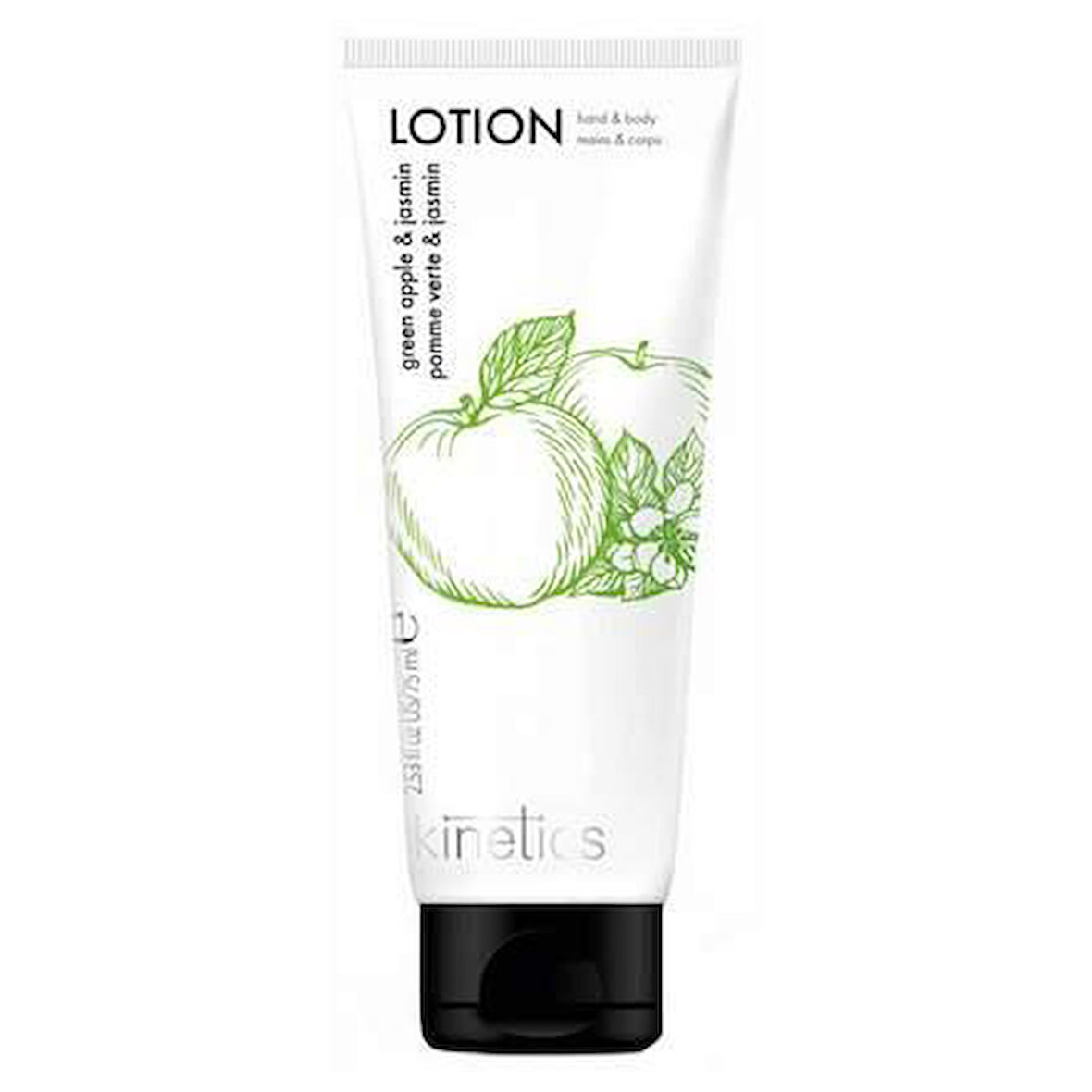 Kinetics Perfumed Lotion Green Apple & Jasmin 75ml