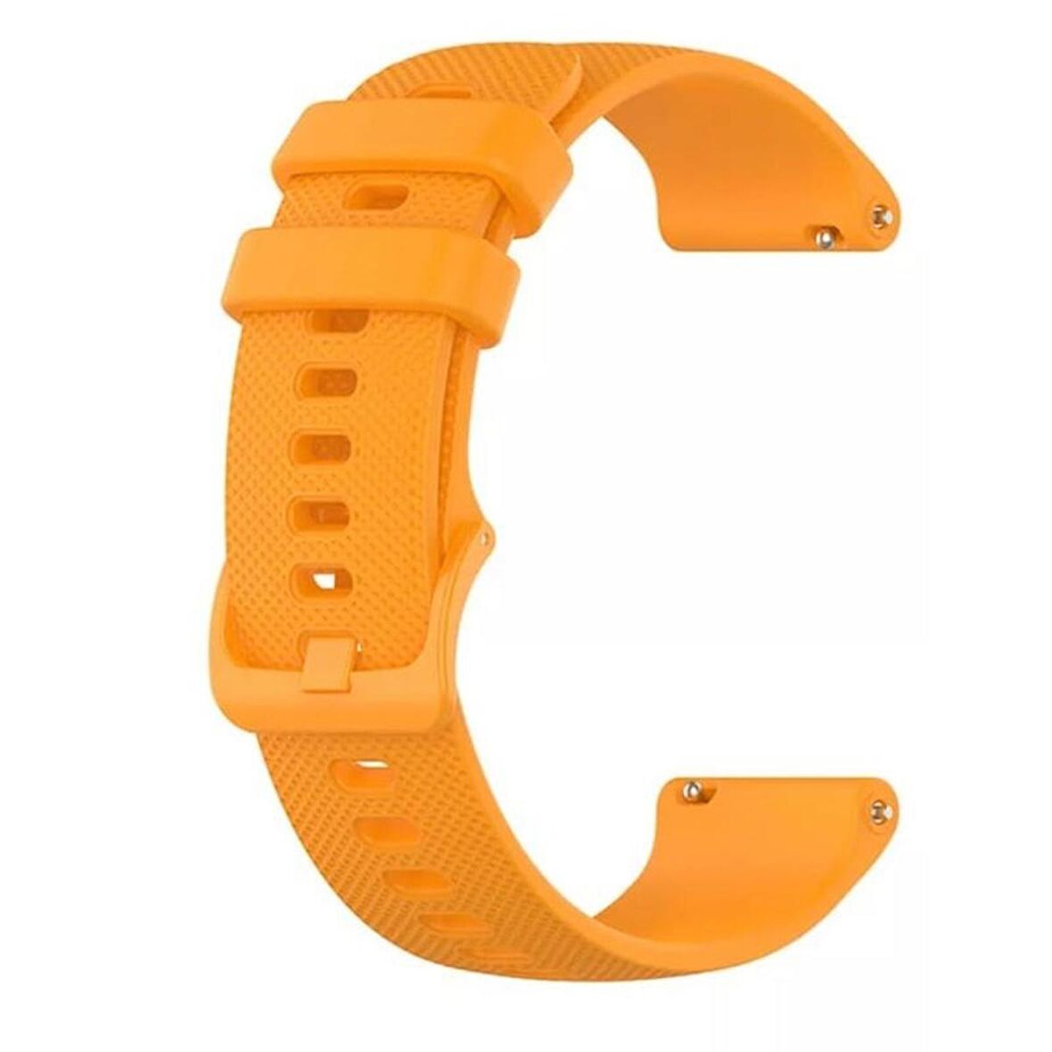 Gpack Garmin Active 3S 18mm Kordon Benekli Kancalı Silikon