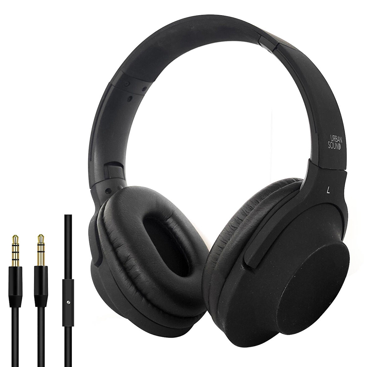 URBAN Kablolu Pc Kulak Üstü Kulaklık 3.5mm Jack Mikrofonlu