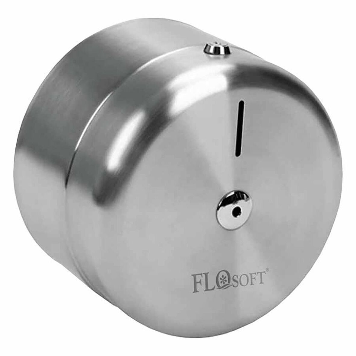 FLOSOFT İÇTEN ÇEKME METAL TUVALET KAĞIT VERİCİ FT636