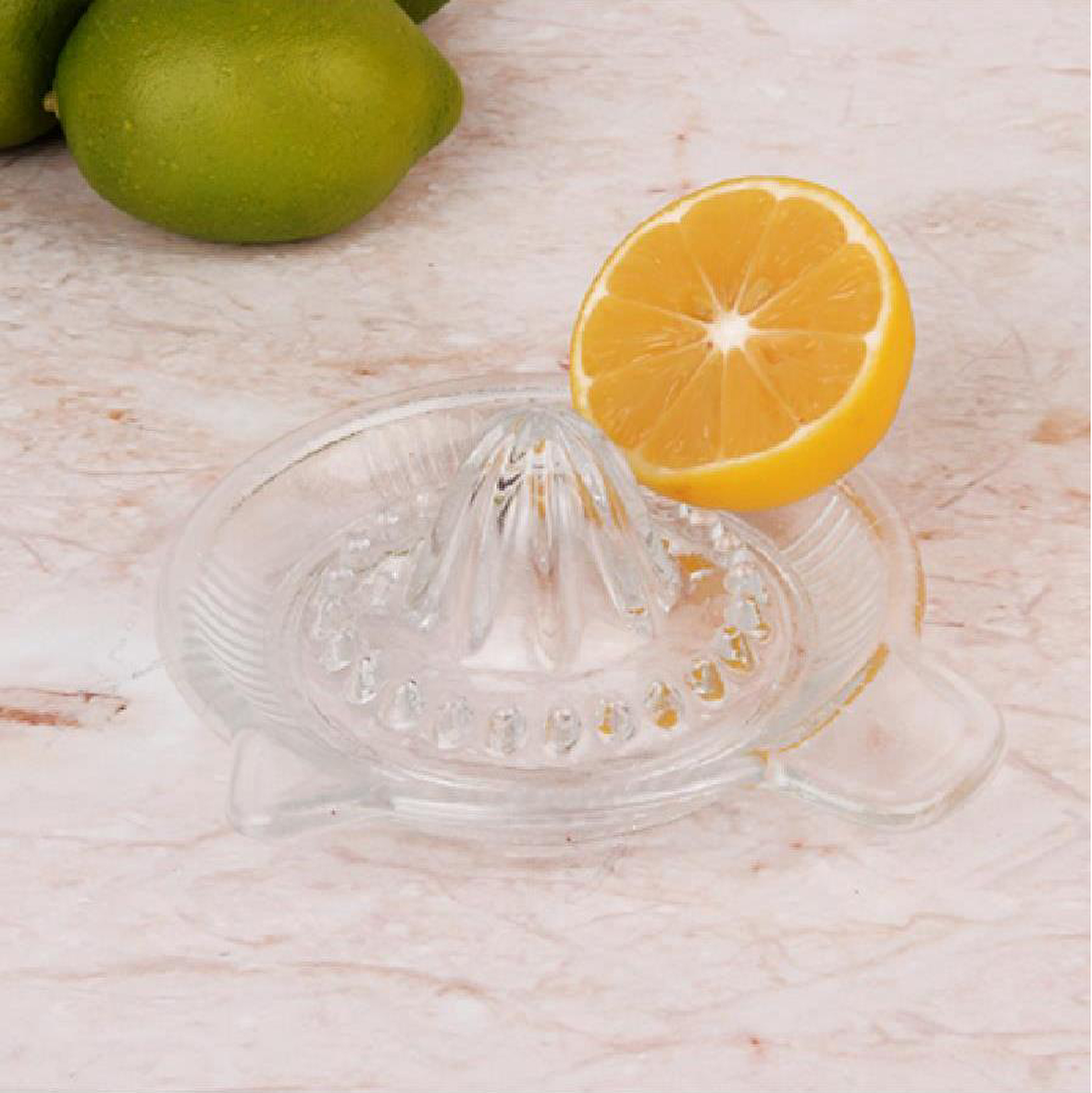 Emr sağlığınız için cam limon sıkacağı -2 li limon sıkacak