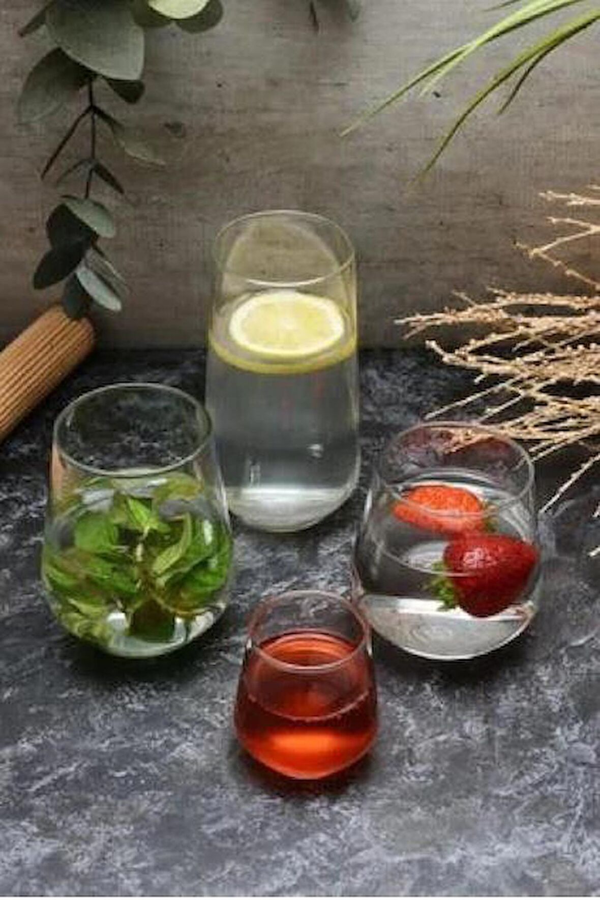 Paşabahçe allegra su bardak - 48 parça su meşrubat bardağı çeyiz seti takımı 12 kişilik