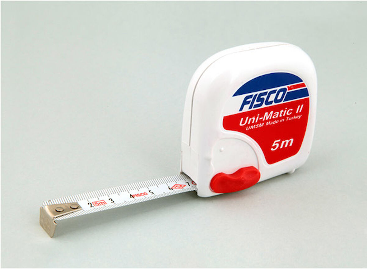 Fisco Unimatic Şerit Metre 5 Metre