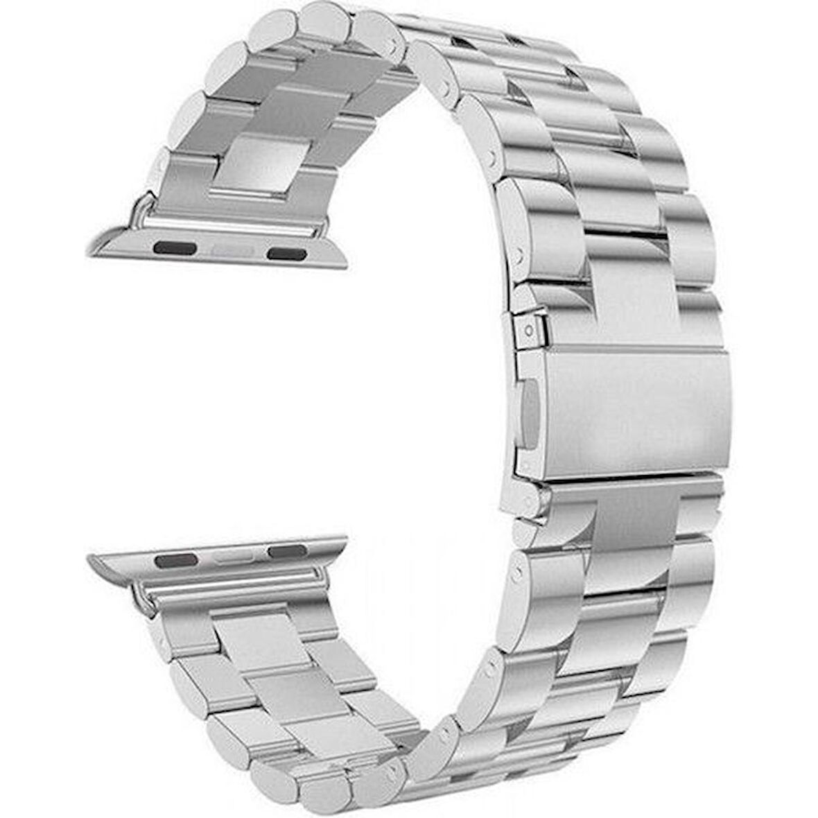 Gpack Apple Watch 9 41mm Kordon Metal Sıralı Kordon
