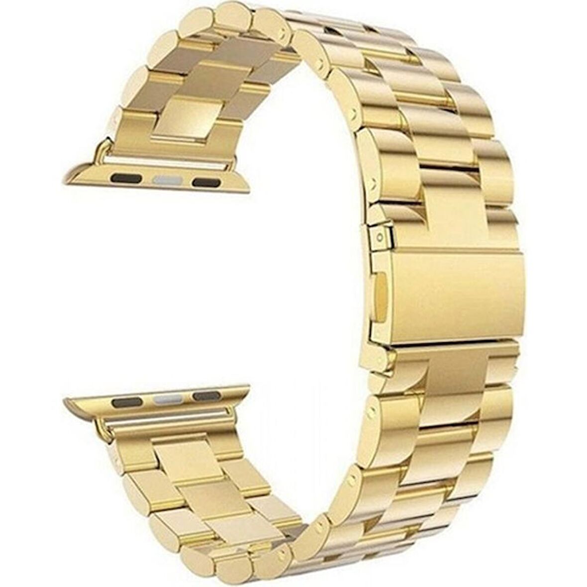 Gpack Apple Watch 9 41mm Kordon Metal Sıralı Kordon