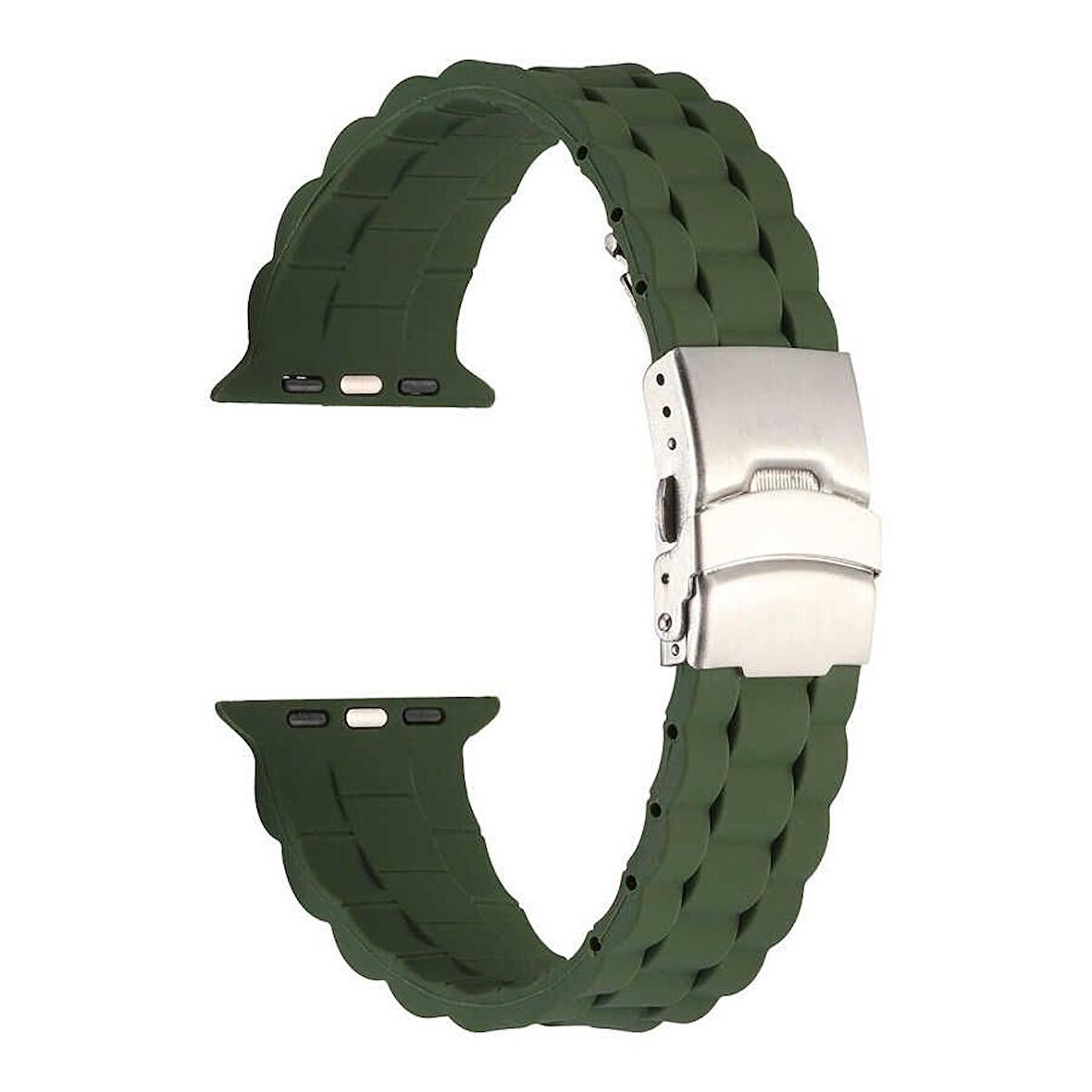Gpack Apple Watch 9 41mm Kordon Mat Silikon Ayarlanabilir KRD 72