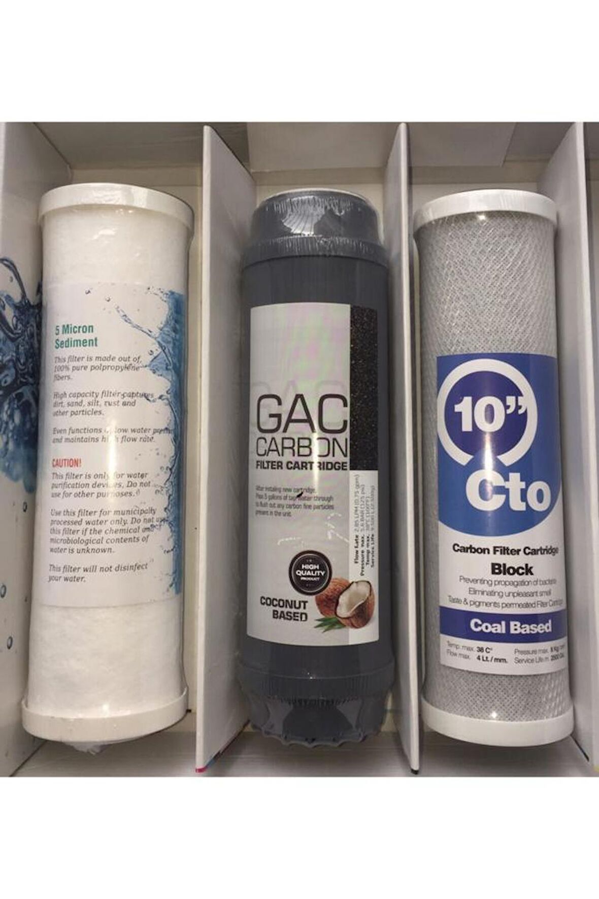 Ihlas Aura Cebilon Compact 3'lü Filtre Seti Eco Seri