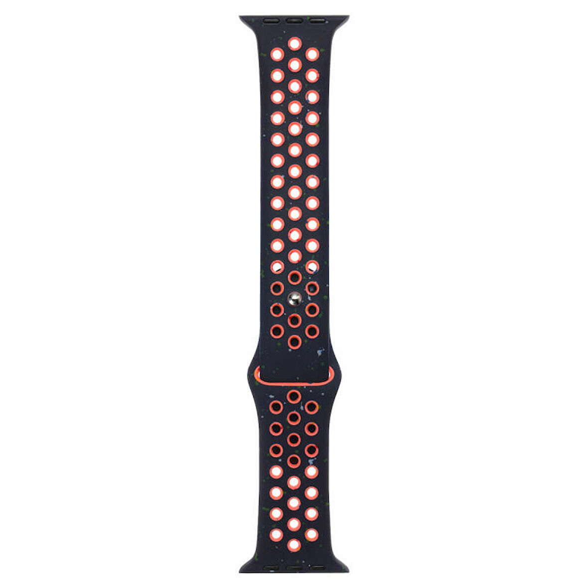 Gpack Apple Watch 9 41mm Kordon Delikli Çift Renk 2023 Seri Silikon