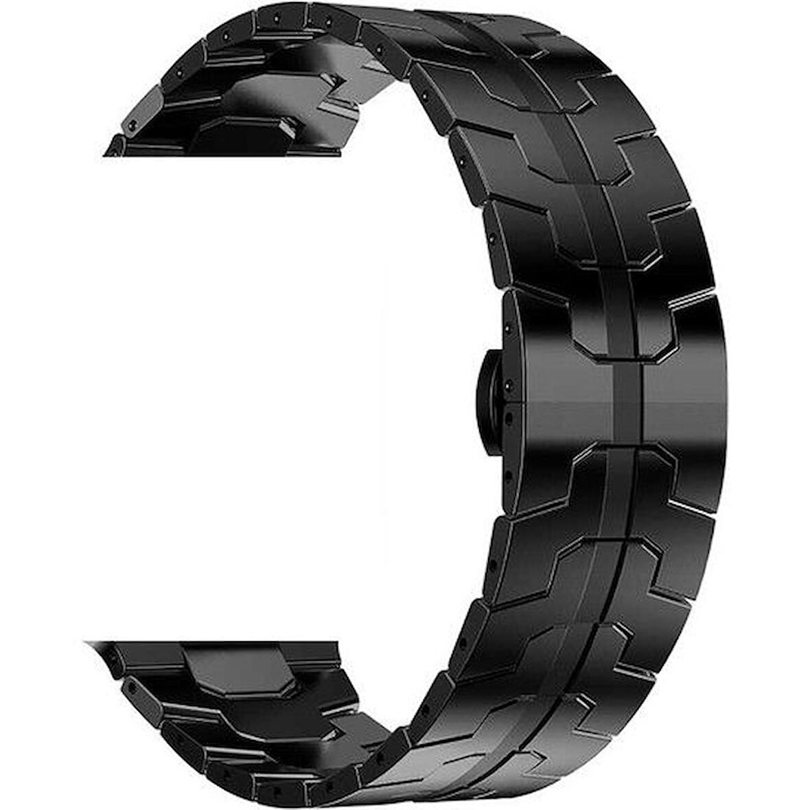 Gpack Apple Watch 9 45mm Kordon Titanium Alaşımlı Metal KRD 63