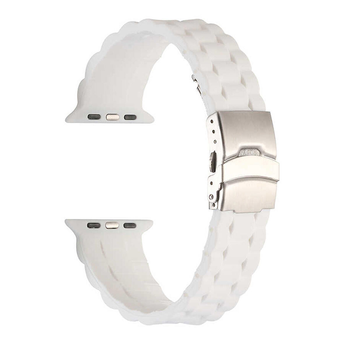 Gpack Apple Watch 9 45mm Kordon Mat Silikon Ayarlanabilir KRD 72
