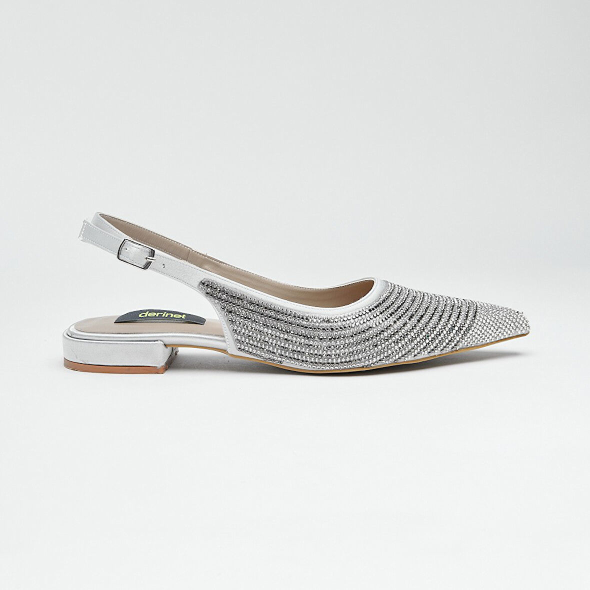 Taş Aksesuarlı Kadın Babet