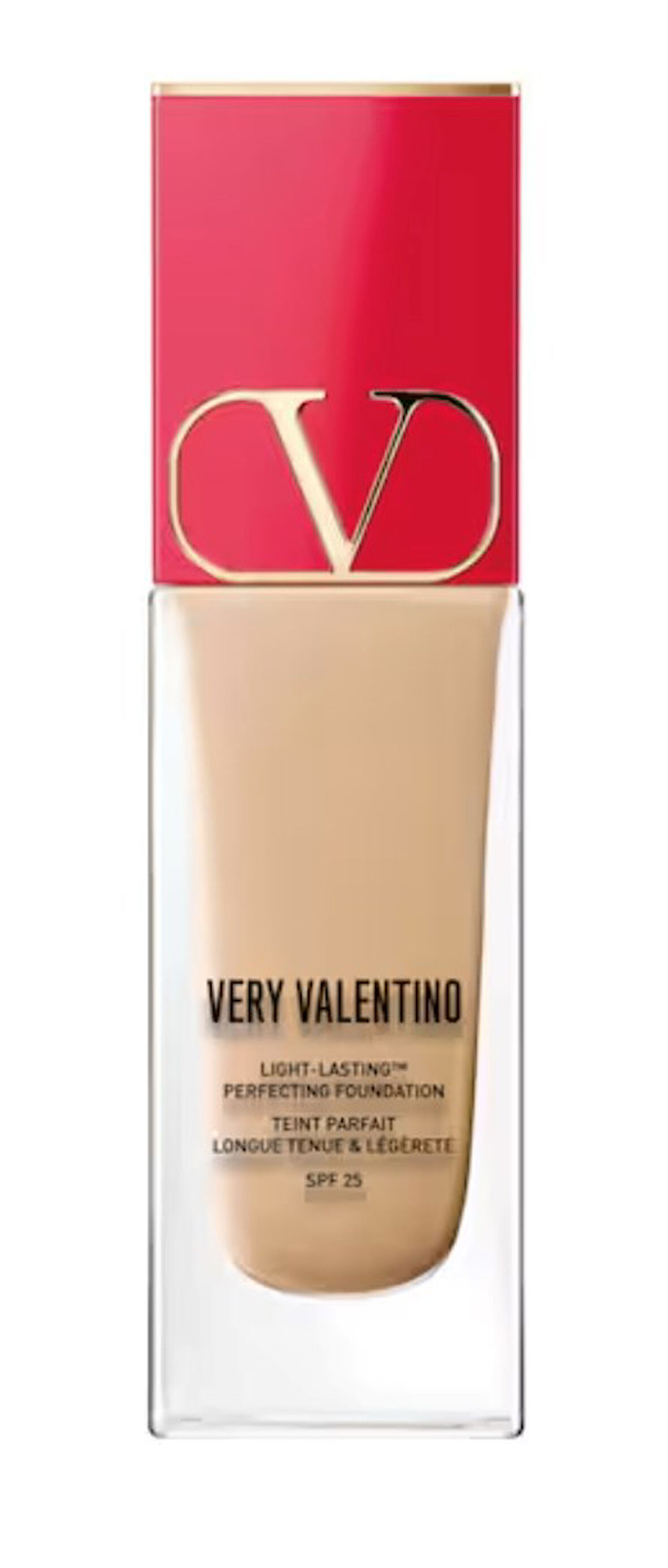 VALENTINO Very Valentino Light Neutral 3 - Çok hafif fondöten, 24 saat kalıcı, SPF 25