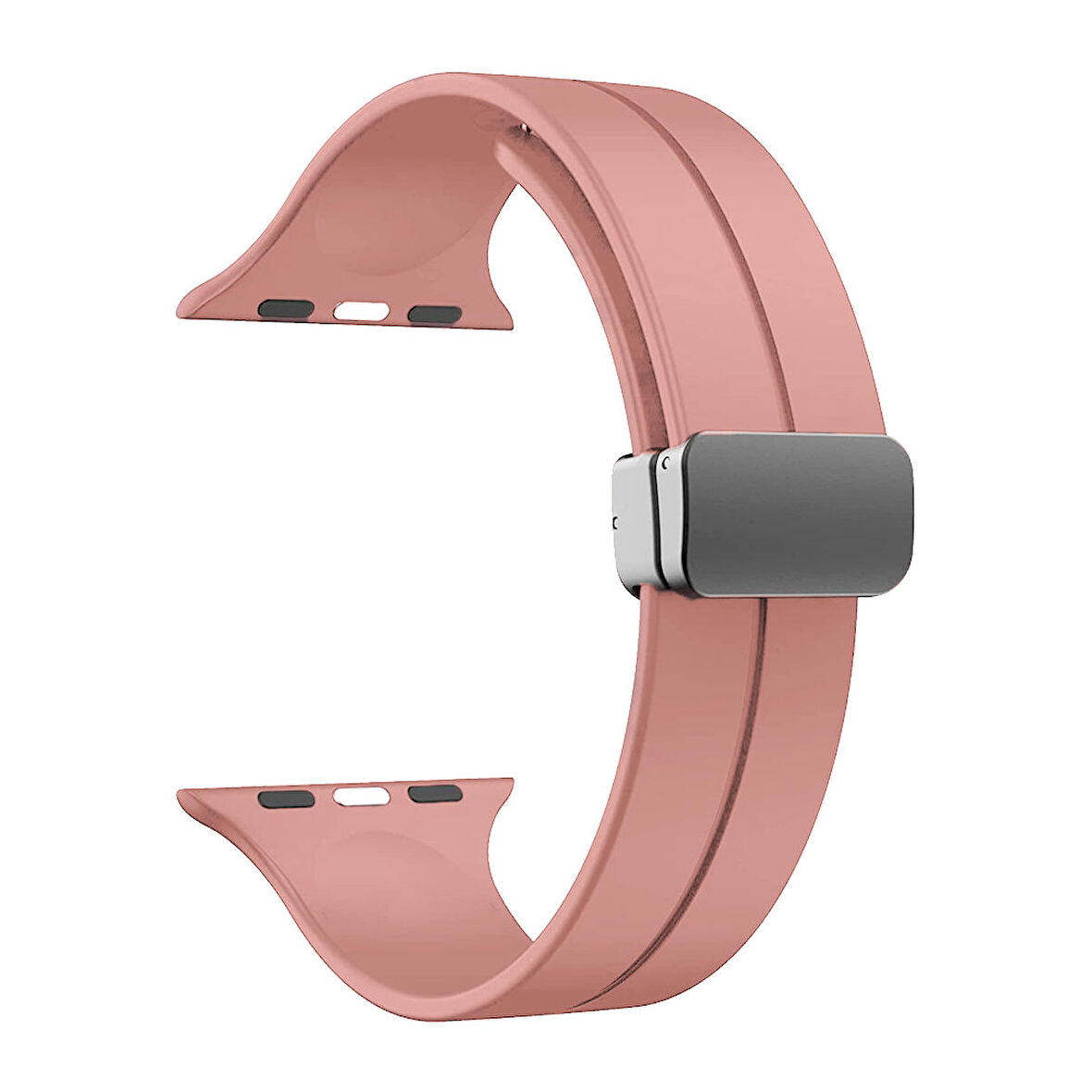 Gpack Apple Watch SE 2 2023 44mm Kordon Ayalanabilir Mıknatıslı Mat Silikon Krd84