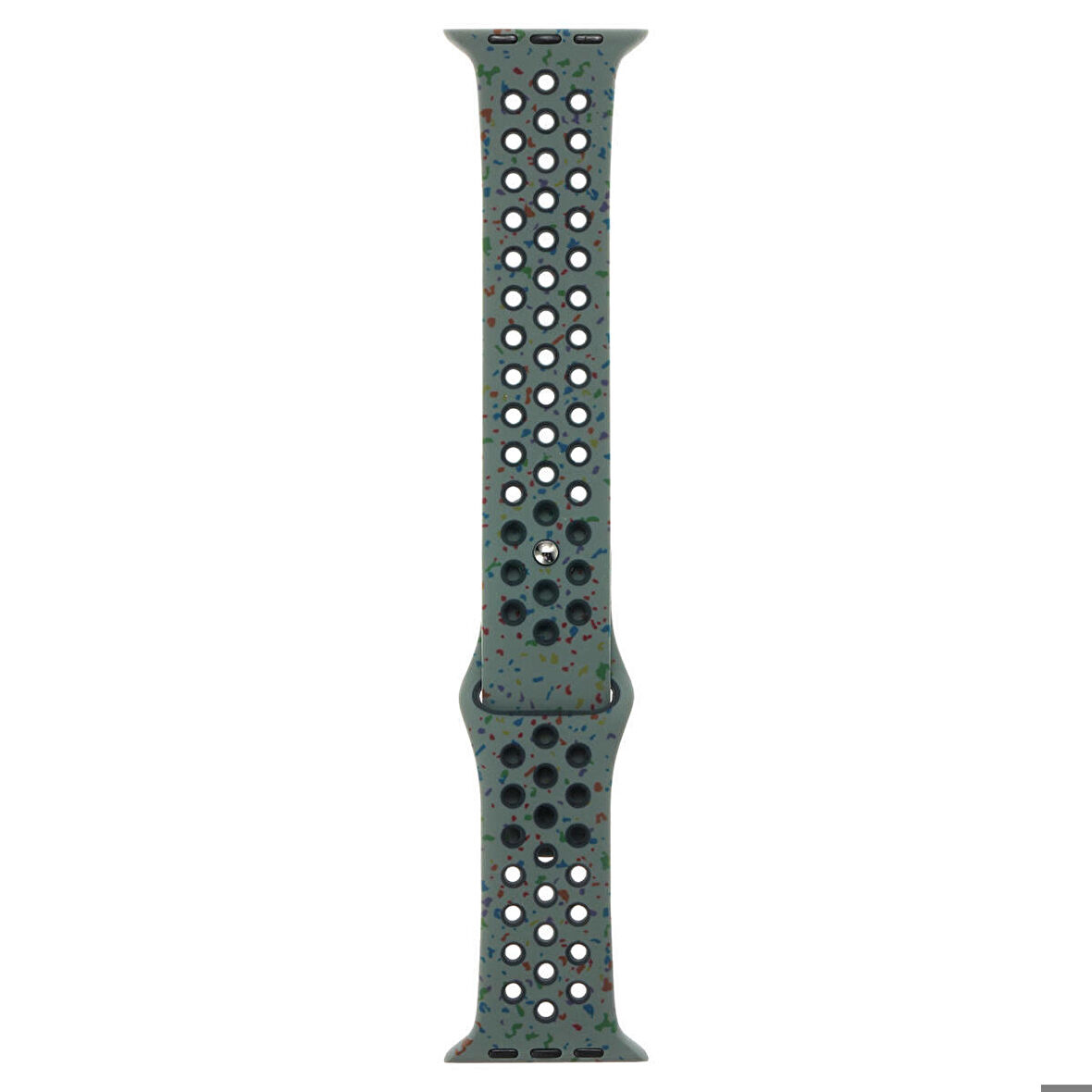 Gpack Apple Watch SE 2 2023 44mm Kordon Delikli Çift Renk 2023 Seri Silikon