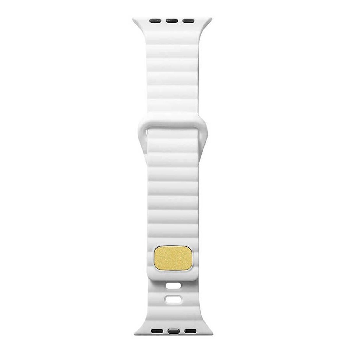 Gpack Apple Watch Ultra 2 Kordon Silikon Metal Tokalı Ayarlanabilir KRD73