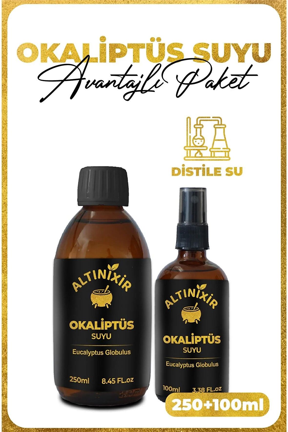 %100 Doğal Okaliptüs Suyu (toniği) 250+100ml