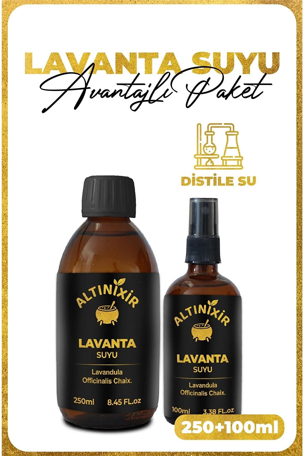 %100 Doğal Lavanta Suyu (toniği) 250+100ml