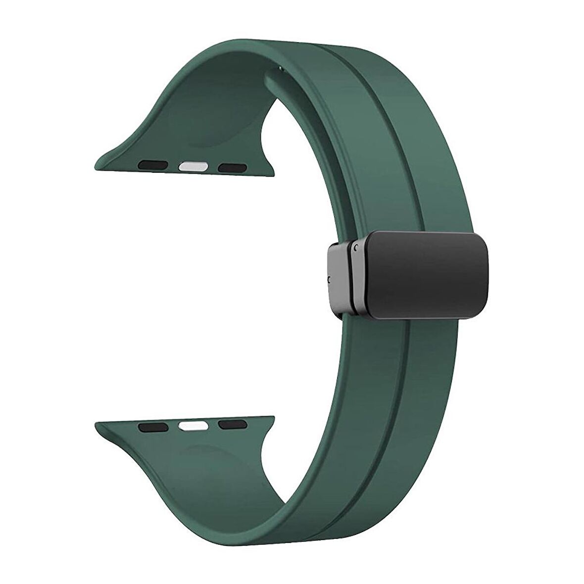 Gpack Apple Watch Ultra 2 Kordon Ayalanabilir Mıknatıslı Mat Silikon Krd84