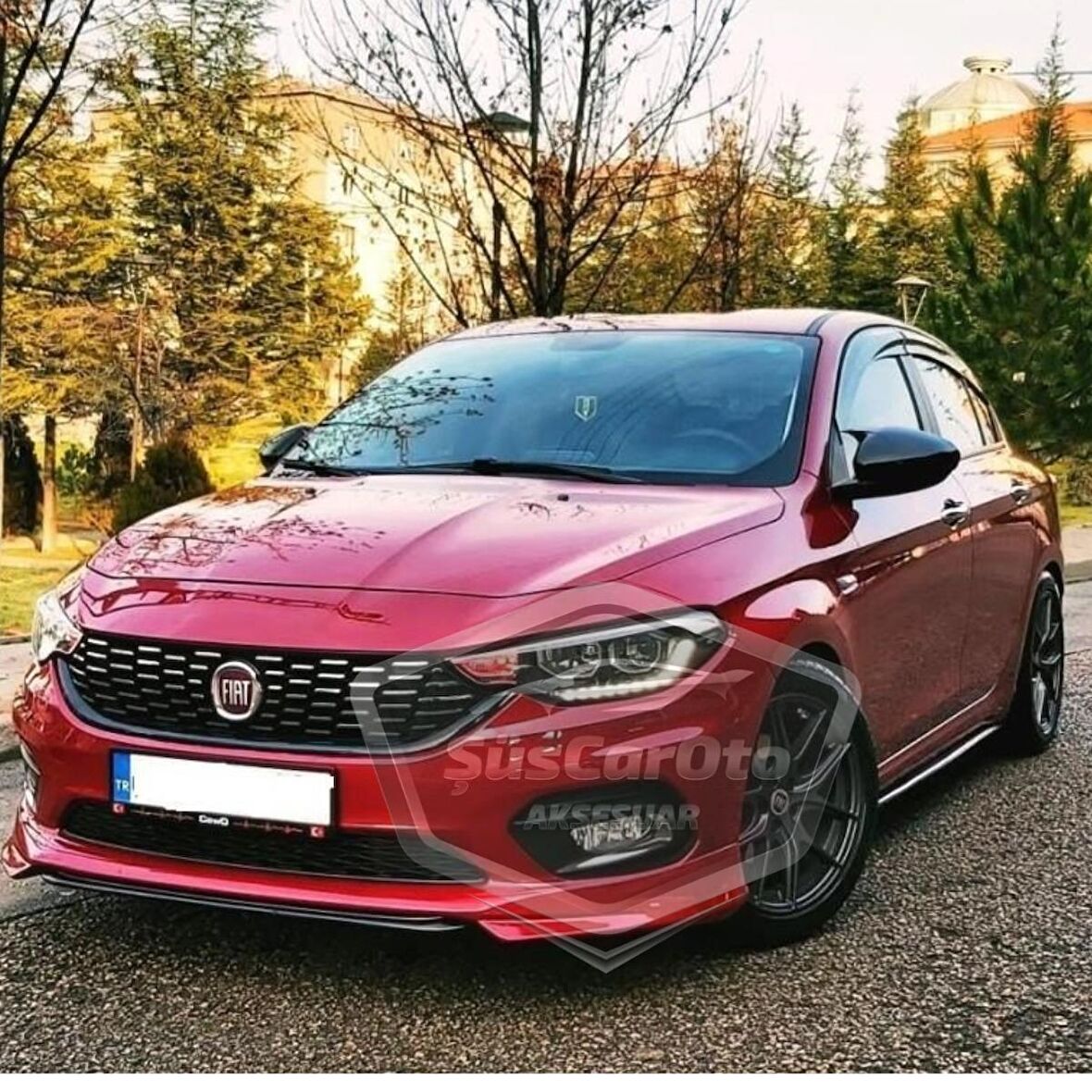 Fiat Egea Batman Yarasa Ayna Kapağı Piano Black ABS Plastik