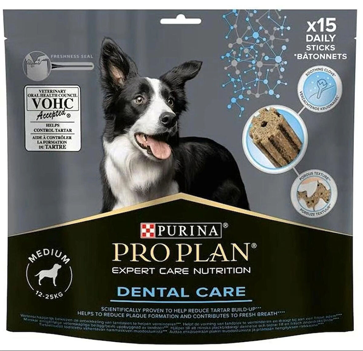 Pro Plan Dental Care Orta Irk Köpek Ödül Maması 345 Gr x 6 (SKT:10.25)