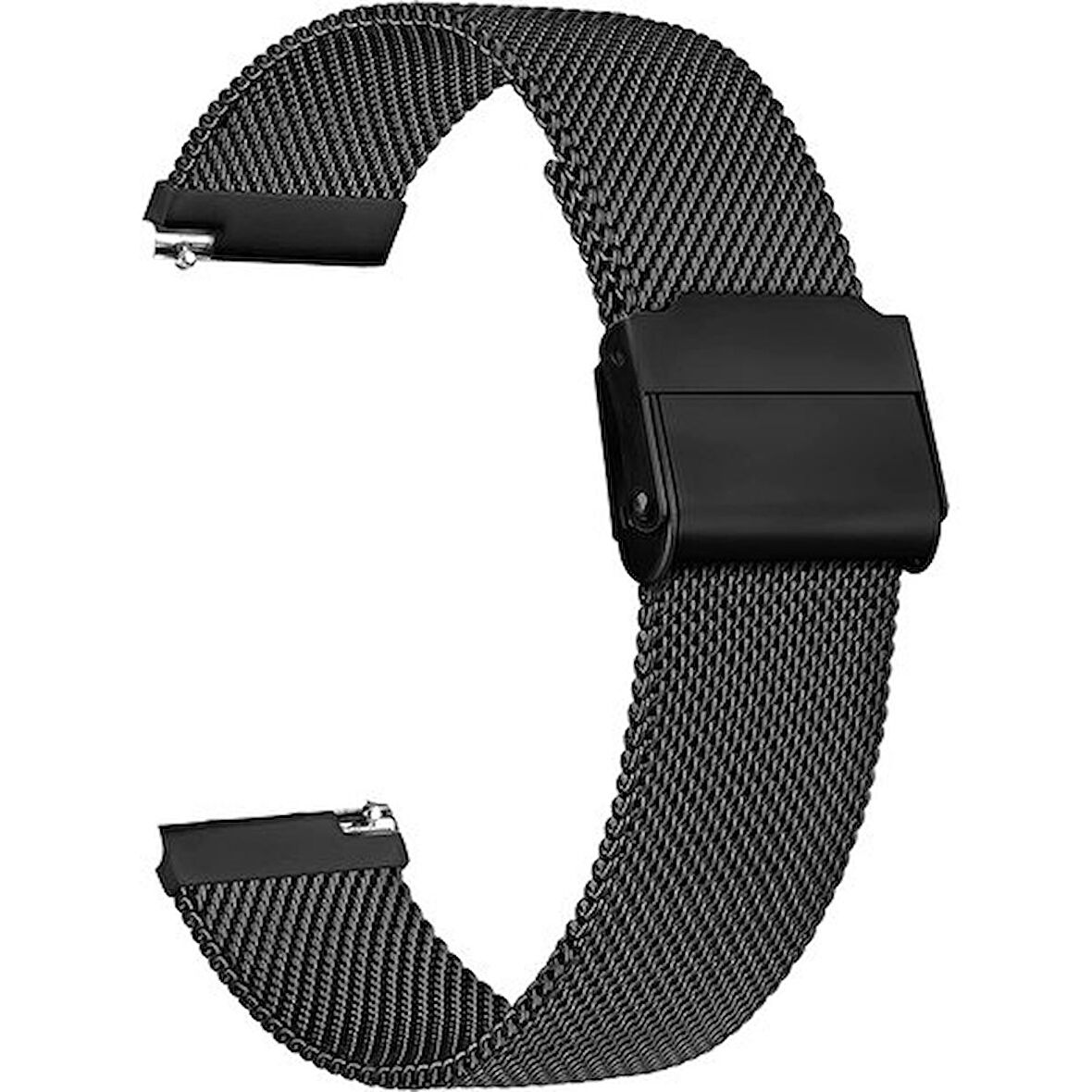 Gpack Garmin Venu 3 Kordon Çıtçıtlı Hasır Metal Örgülü KRD 45