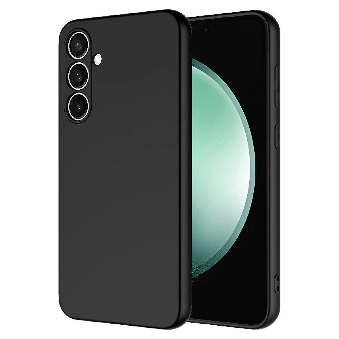 Gpack Samsung Galaxy S23 FE Kılıf Mara Lansman Silikon Mat Soft Kamera Korumalı