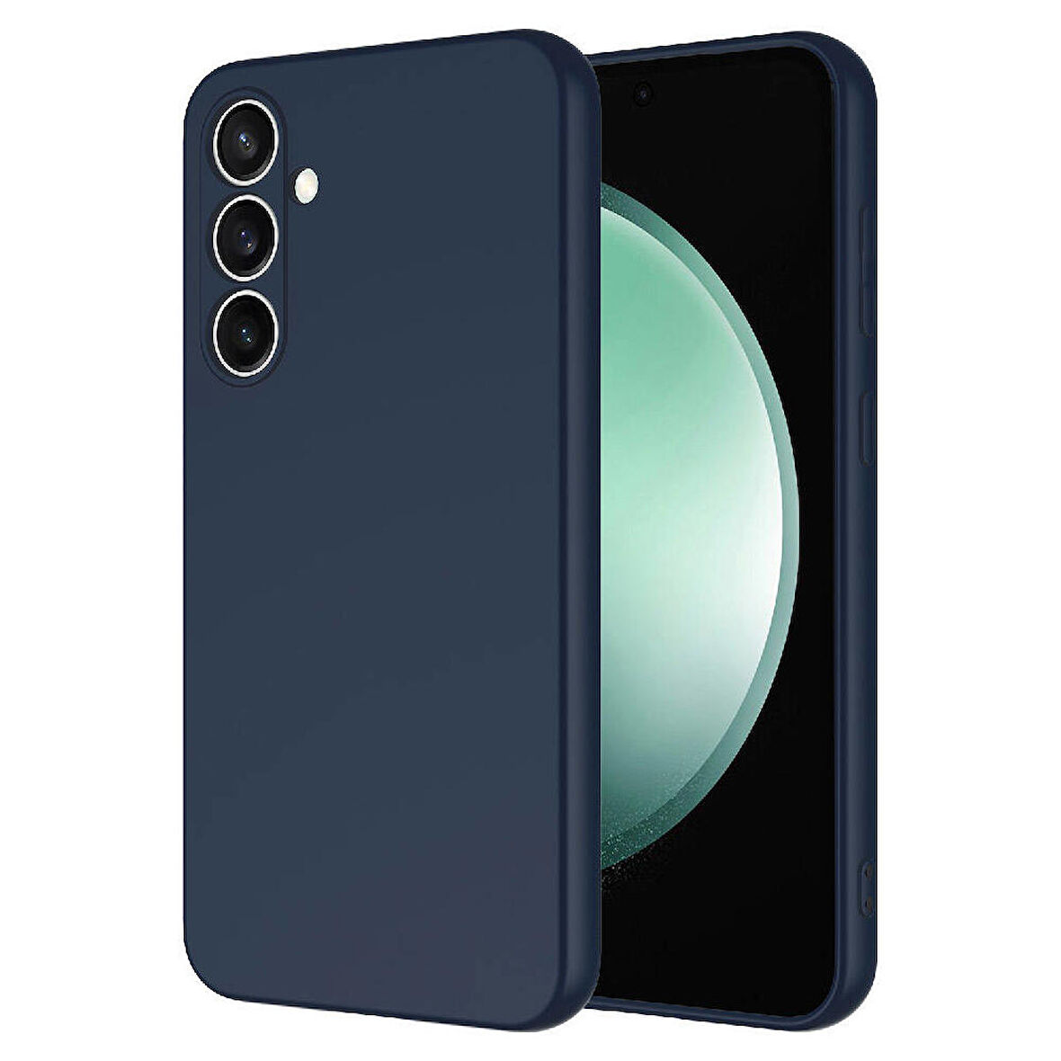 Gpack Samsung Galaxy S23 FE Kılıf Mara Lansman Silikon Mat Soft Kamera Korumalı