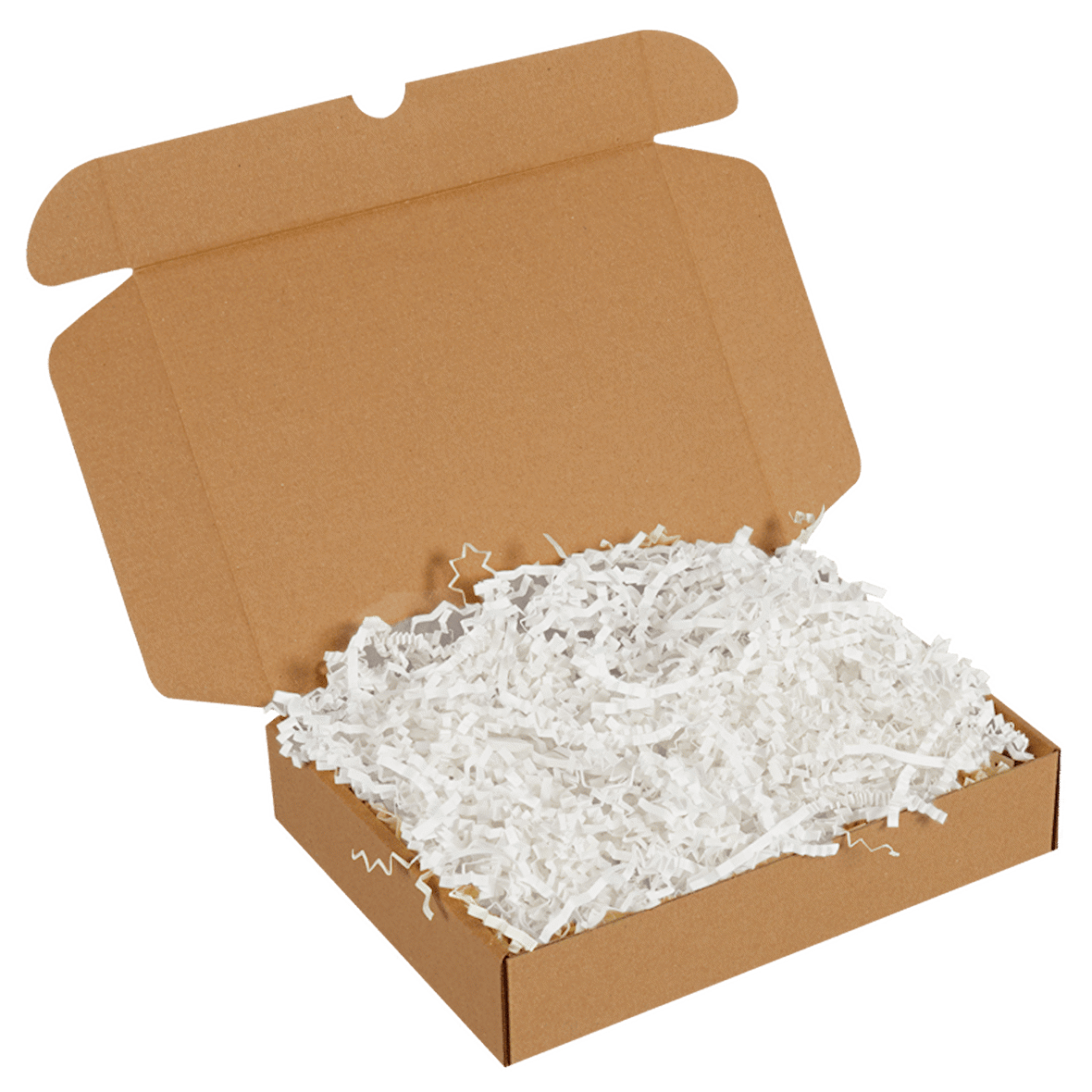 Beyaz Kırpık Kağıt ( Zigzag Kağıt ) - 1 Kg