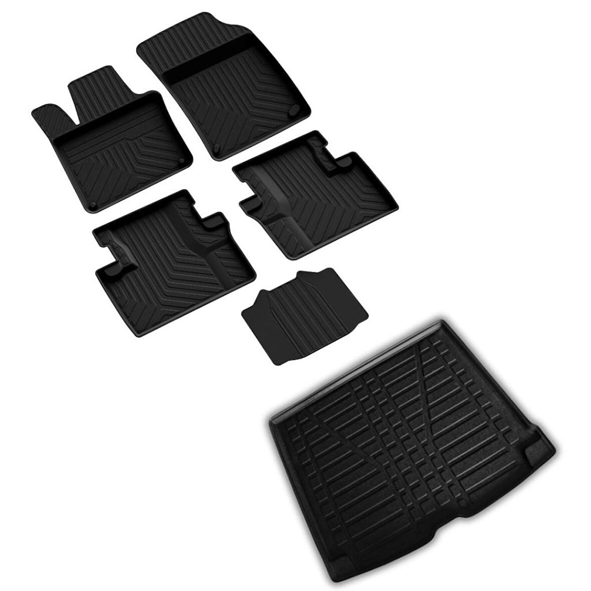 Volvo XC60 Ferrous 4D Paspas ve 3D Bagaj Havuzu 2017 ve Üstü