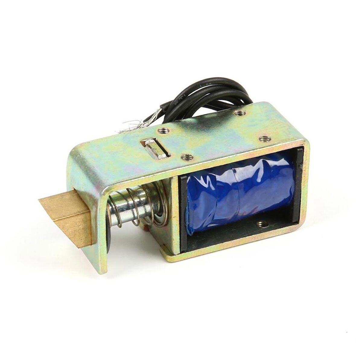 JF-S0837DL DC 12V 1A 10 mm Hareketli 15N  Solenoid Elektromıknatıs