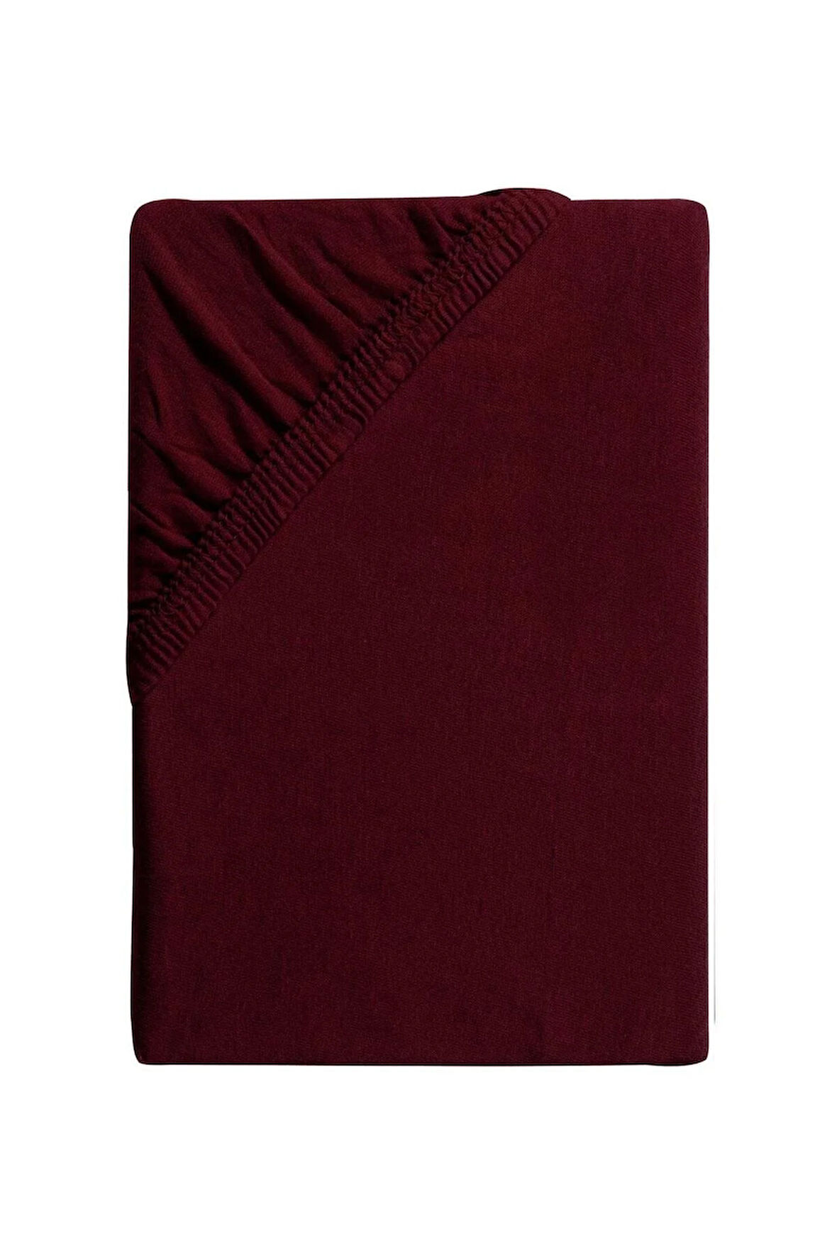 180x200 Cm Battal Boy Pamuklu Düz Lastikli Fitted Penye Çarşaf