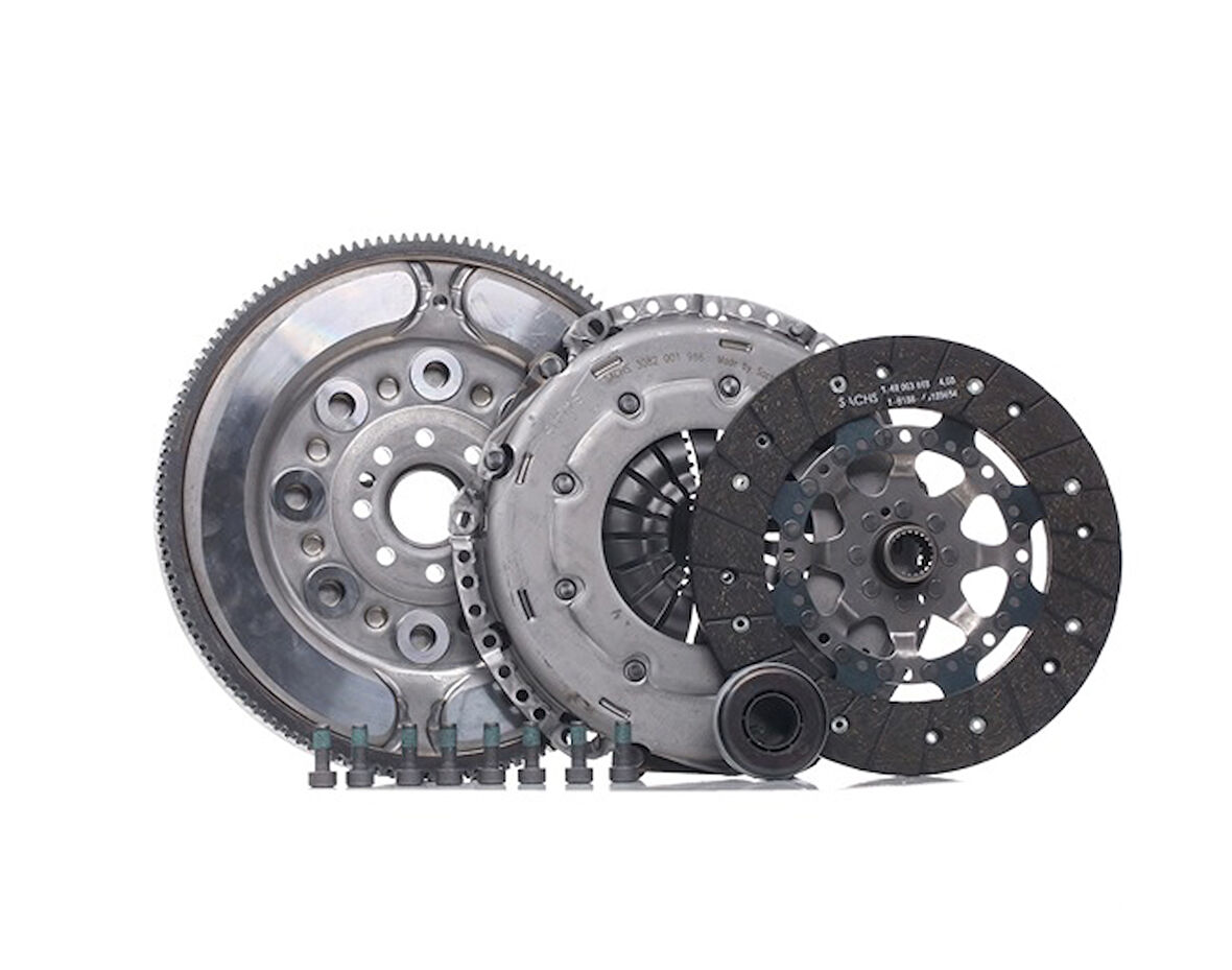 SACHS 2290 602 004-VOLANT + DEBRİYAJ SETİ (BASKI+BALATA+BİLYA+VOLANT) CADDY 1.9 TDI> 03L105266E-