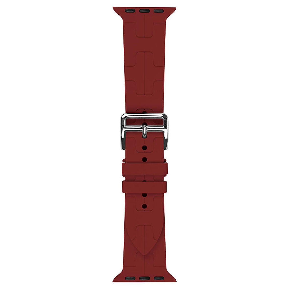 Gpack Apple Watch Series 3 4 5 44mm Uyumlu Kordon Katman Görünüm Spor Silikon KRD92