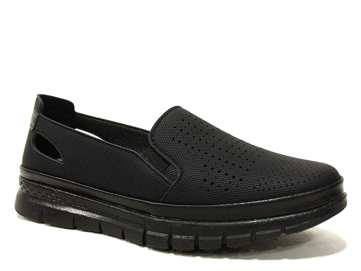 Wanetti Siyah 4 Nokta Comfort Anatomik Ayakkabı