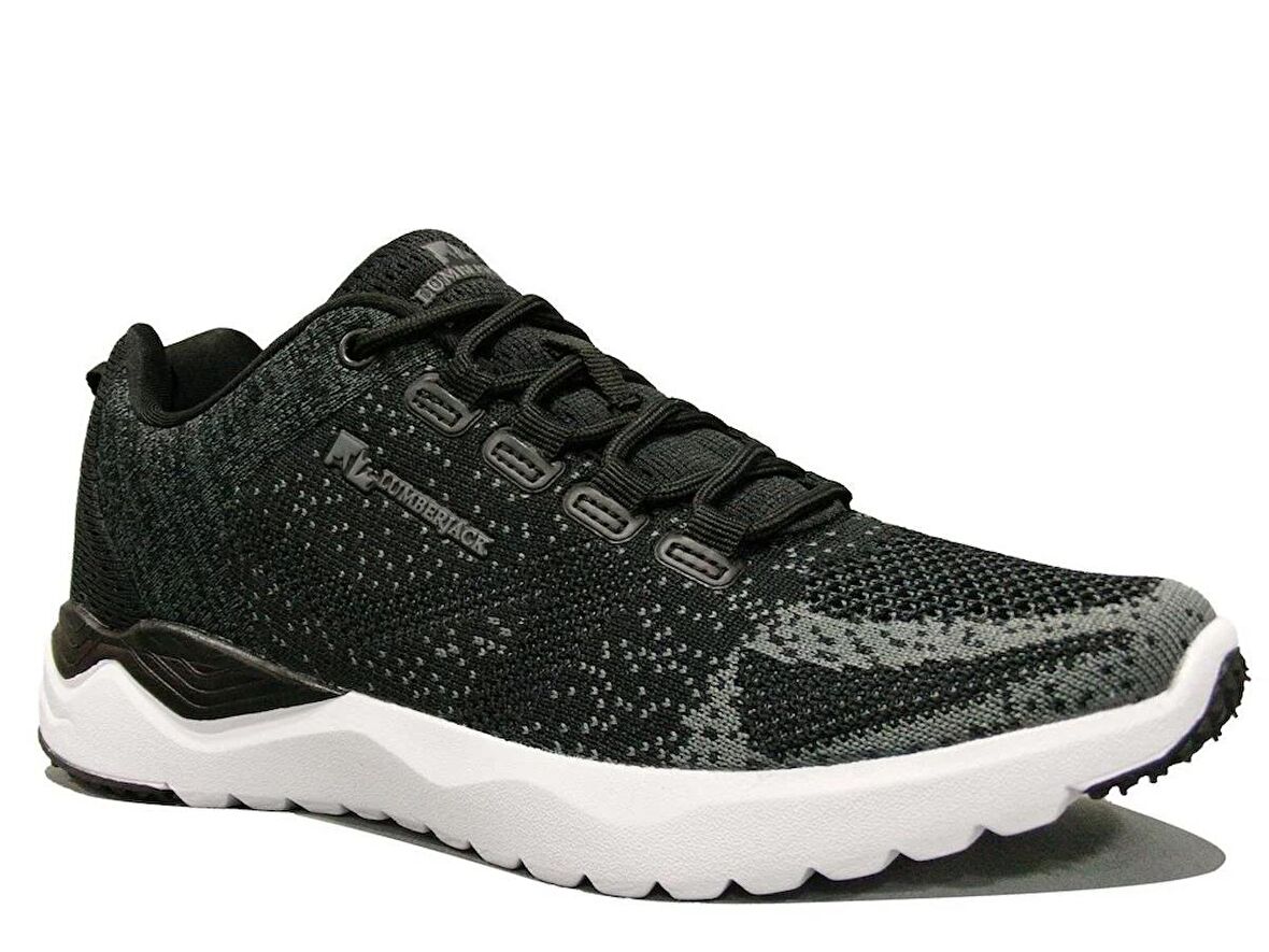 Lumberjack Siyah Gri Bağcıklı Sneakers Spor Ayakkabı