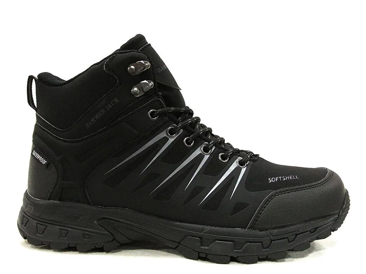 Hammer Jack Siyah Gümüş Waterproof Su Geçirmez Outdoor Bot