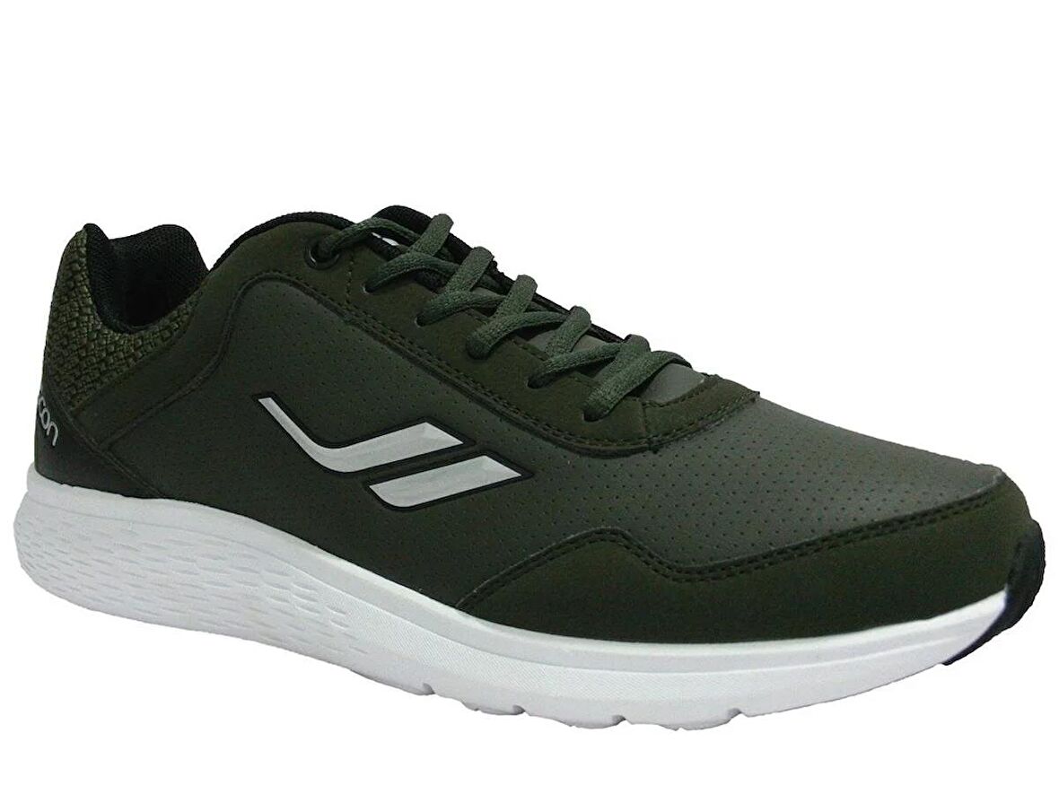 Lescon Haki Bağcıklı Easystep Erkek Spor Ayakkabı